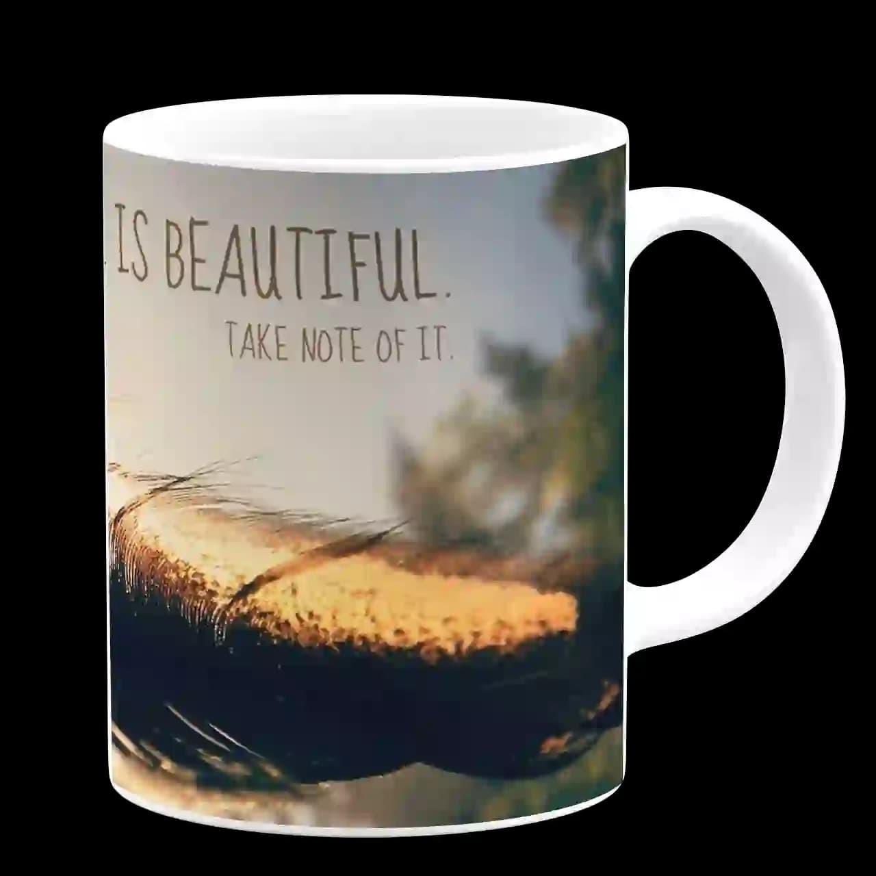 ماگ Life is beautiful مدل AL33 — تصویر ۳
