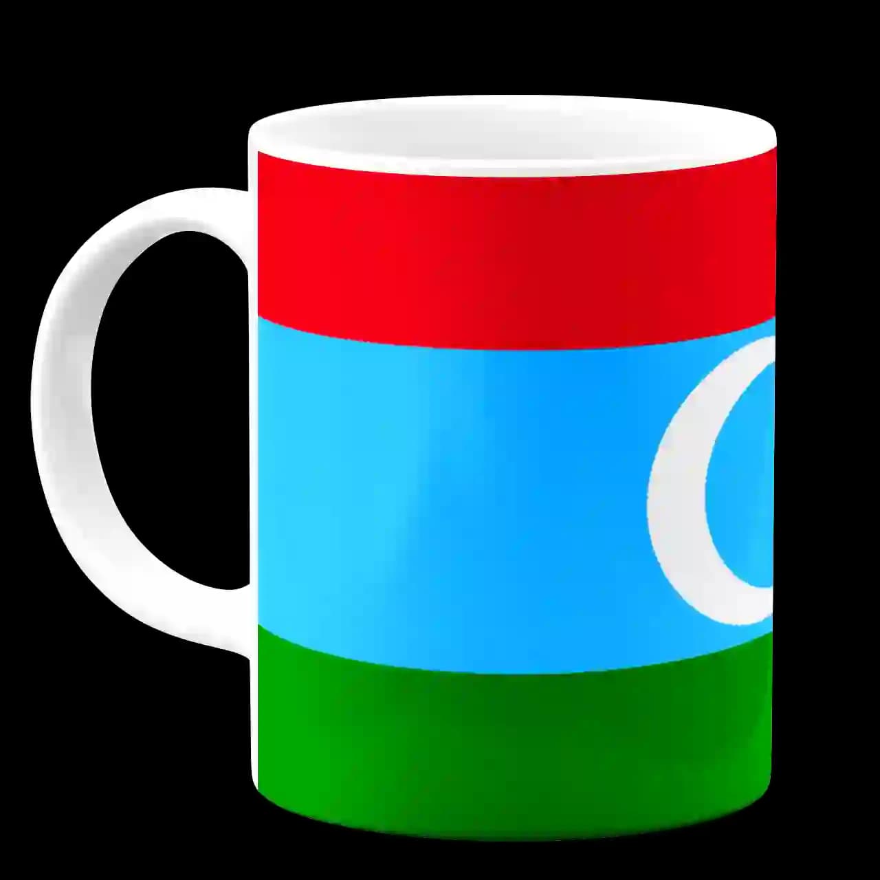 ماگ پرچم آذربایجان مدل AE15 — تصویر ۲