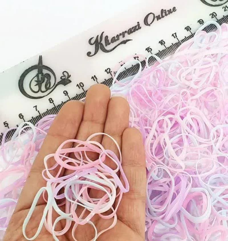 کش چهل گیس رنگارنگ طیف ملایم (100 گرمی)