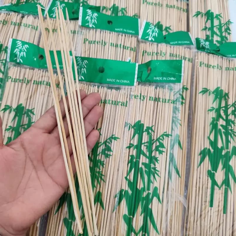 سیخ چوبی 25سانت — تصویر ۲