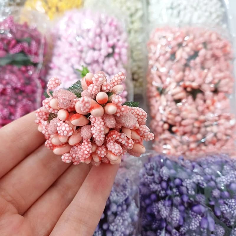 پرچم گل شکری گلبهی (1 دسته)و عمده