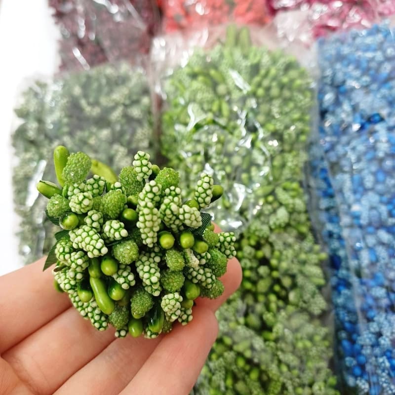 پرچم گل شکری سبز (1 دسته)