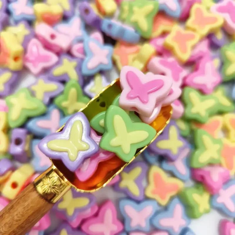 مهره رنگی پروانه مینیمال (20گرم)