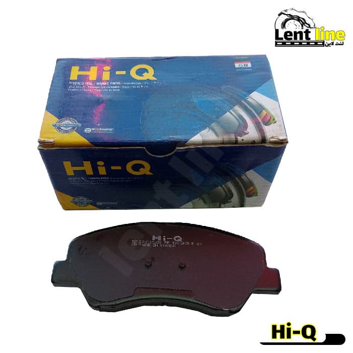 لنت ترمز جلو اکسنت مدل 2013 تا 2016 برند Hi-Q — تصویر ۴