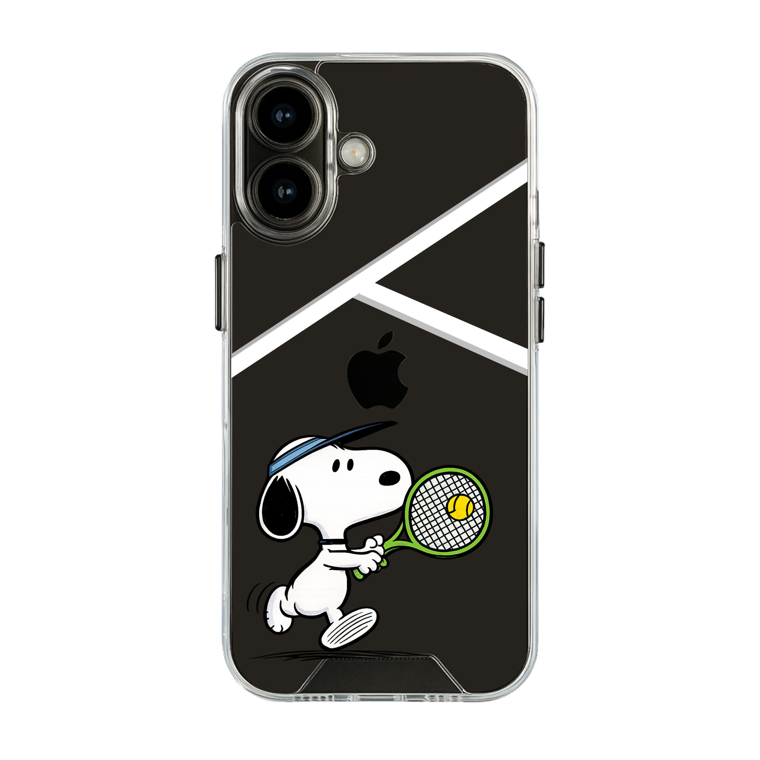 قاب شفاف چاپی طرح سگ تنیسور مدل Snoopy Tennis کد T0032 مناسب برای گوشی موبایل سامسونگ گلکسی Samsung Galaxy A02S/A03/A03S/A03 Core/A04/A04S/A05/A05S/A06/A07/A10/A10S/A11/A12/A13/A14/A15/A16/A17/A20/A20 — تصویر ۳