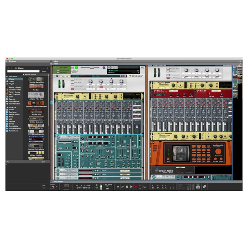 نرم افزار اوریجینال Propellerhead Reason — تصویر ۴