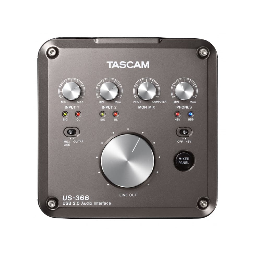 کارت صدا TASCAM US 366 — تصویر ۵