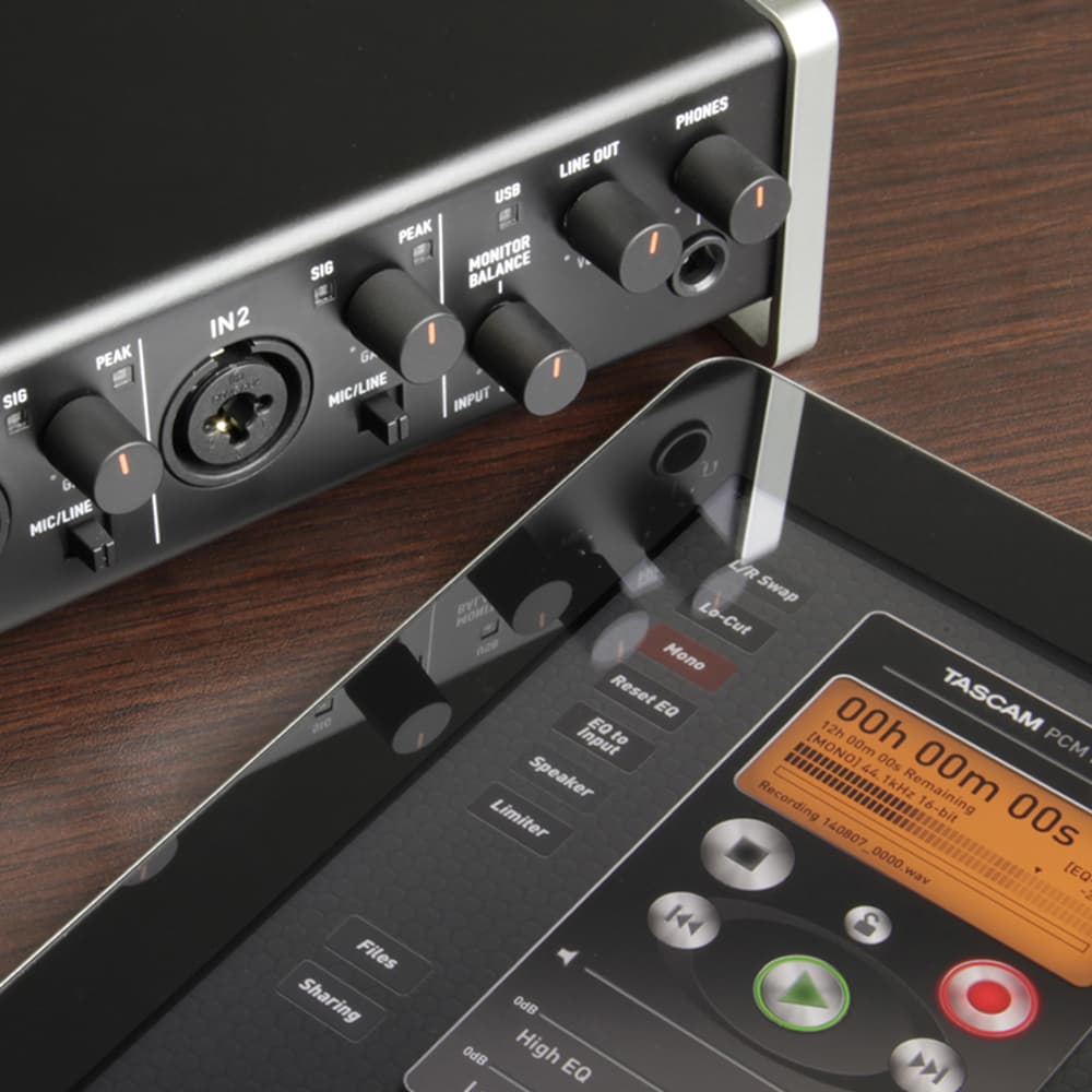کارت صدا TASCAM US 2×2 — تصویر ۶