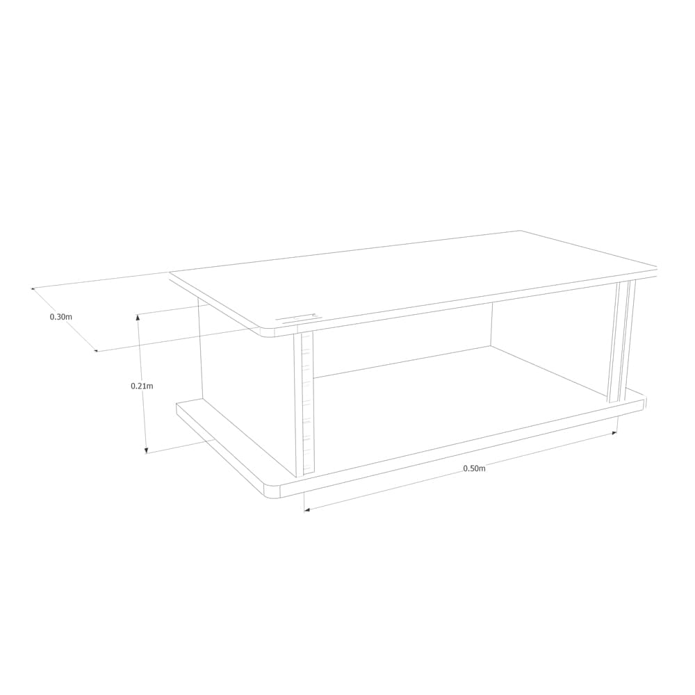 رک استودیویی رومیزی TECHNIC Rack 4U — تصویر ۵