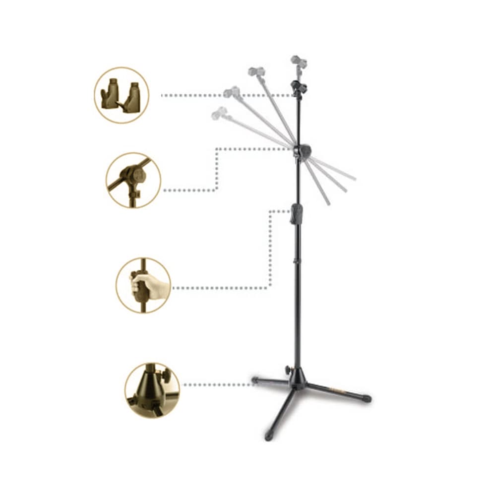 پایه میکروفون ایستاده Hercules MS533B — تصویر ۴