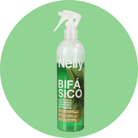 اسپری دوفاز فرو مجعد Green Tea نلی