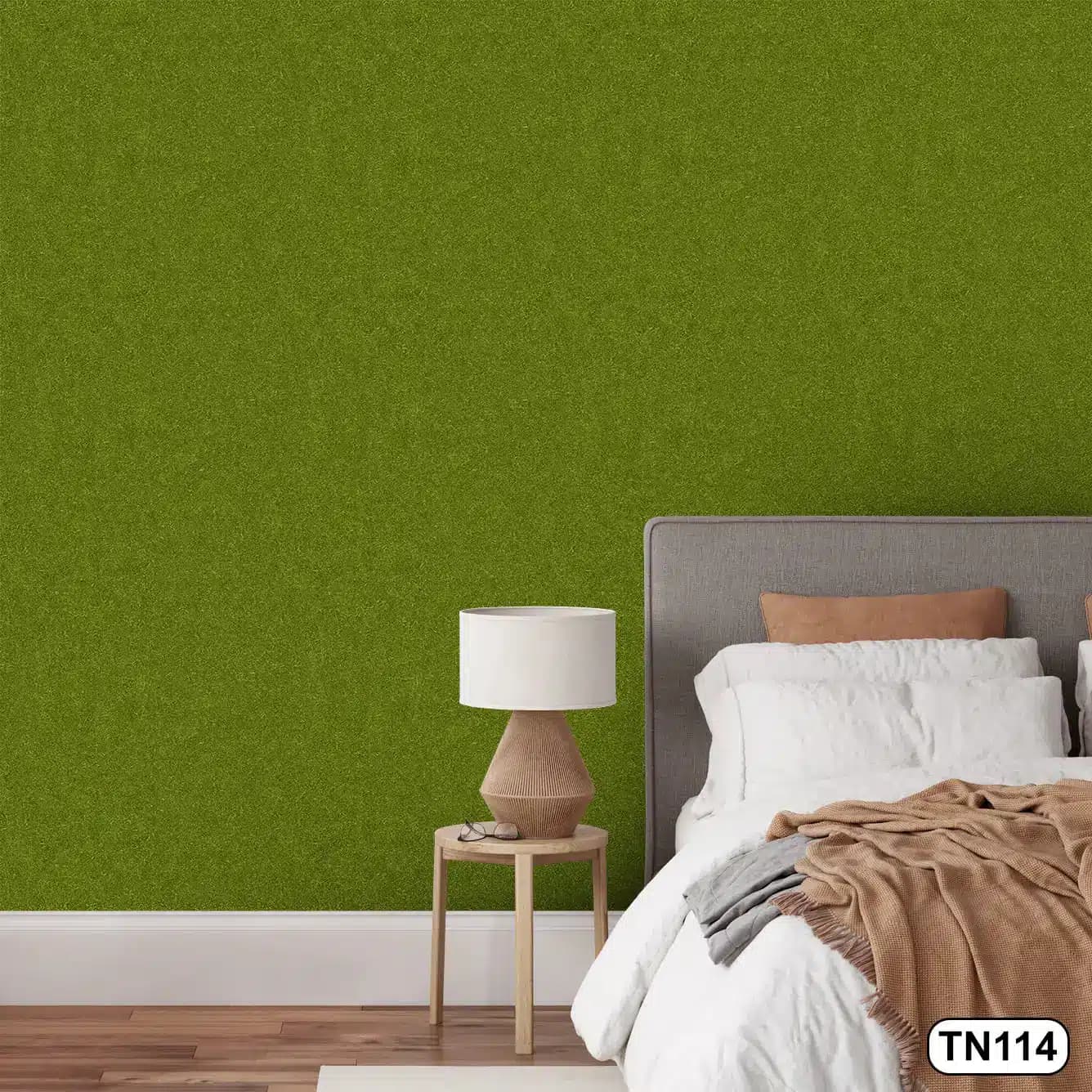 کاغذ دیواری رنگ زیتونی کد TN114