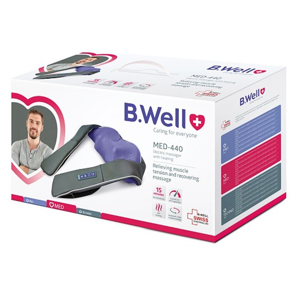 ماساژور شانه ‌گردن بی ول مدل MED-440 — تصویر ۵
