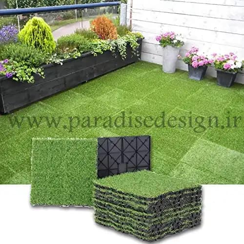 تایل چمن مصنوعی 25 میلیمتر
