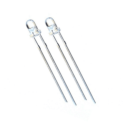 LED لیزری هایبرایت 3mm نارنجی بسته 10 تایی