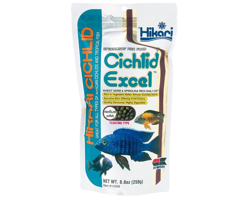 غذای سیکلید اکسل برند هیکاری Cichlid Excel Hikari