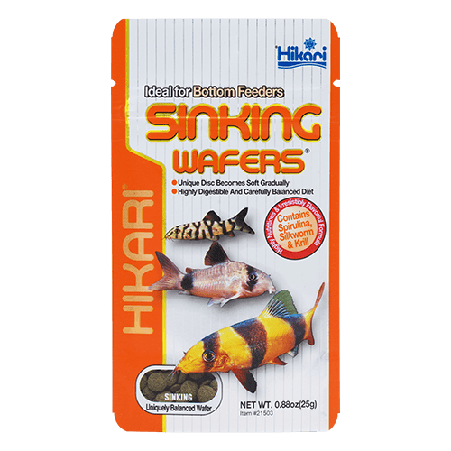 غذای سینکینگ ویفرز برند هیکاری Sinking Wafers Hikari