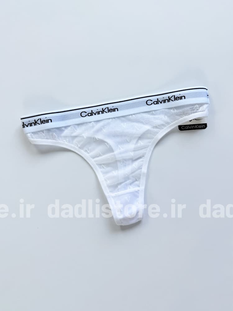 شورت بکلس گیپور طرح V کمر نوشته Calvin klein