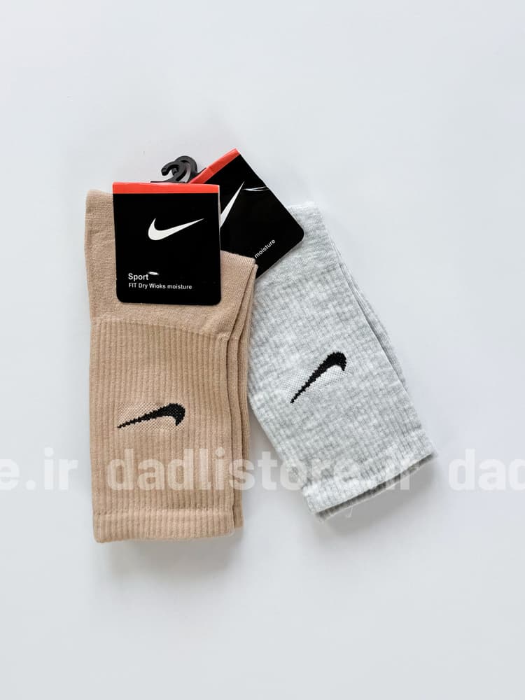 جوراب ساقدار زنانه نخ پنبه نایکی Nike — تصویر ۲