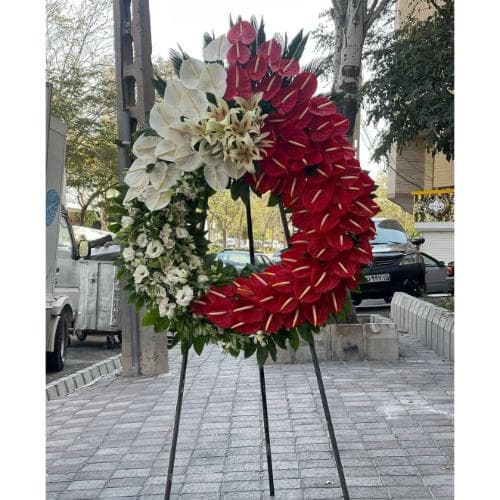 تاج گل از گل فروشی محله حکیمیه تهران t2851