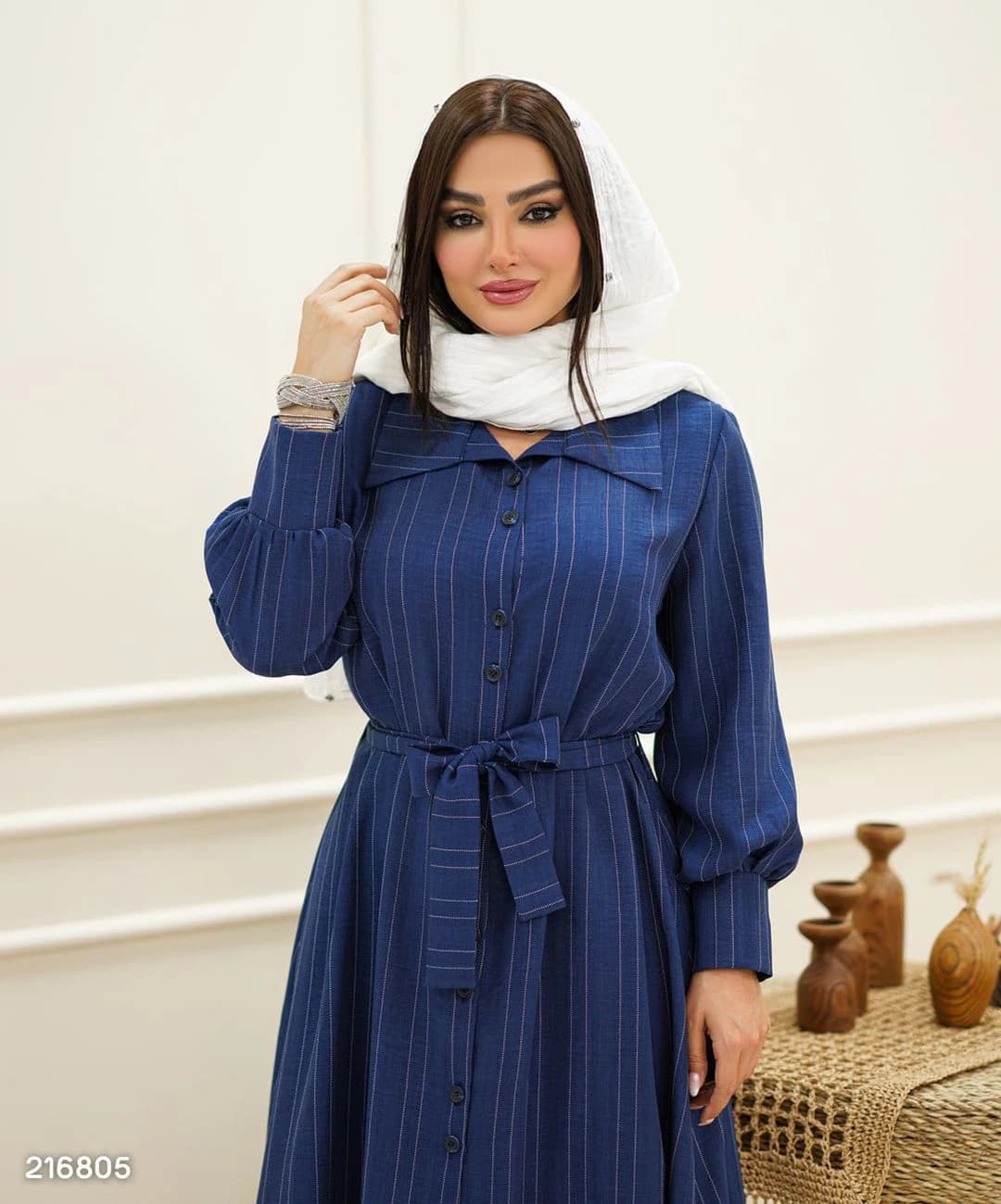 مانتو بلند مدل نازیلا — تصویر ۳