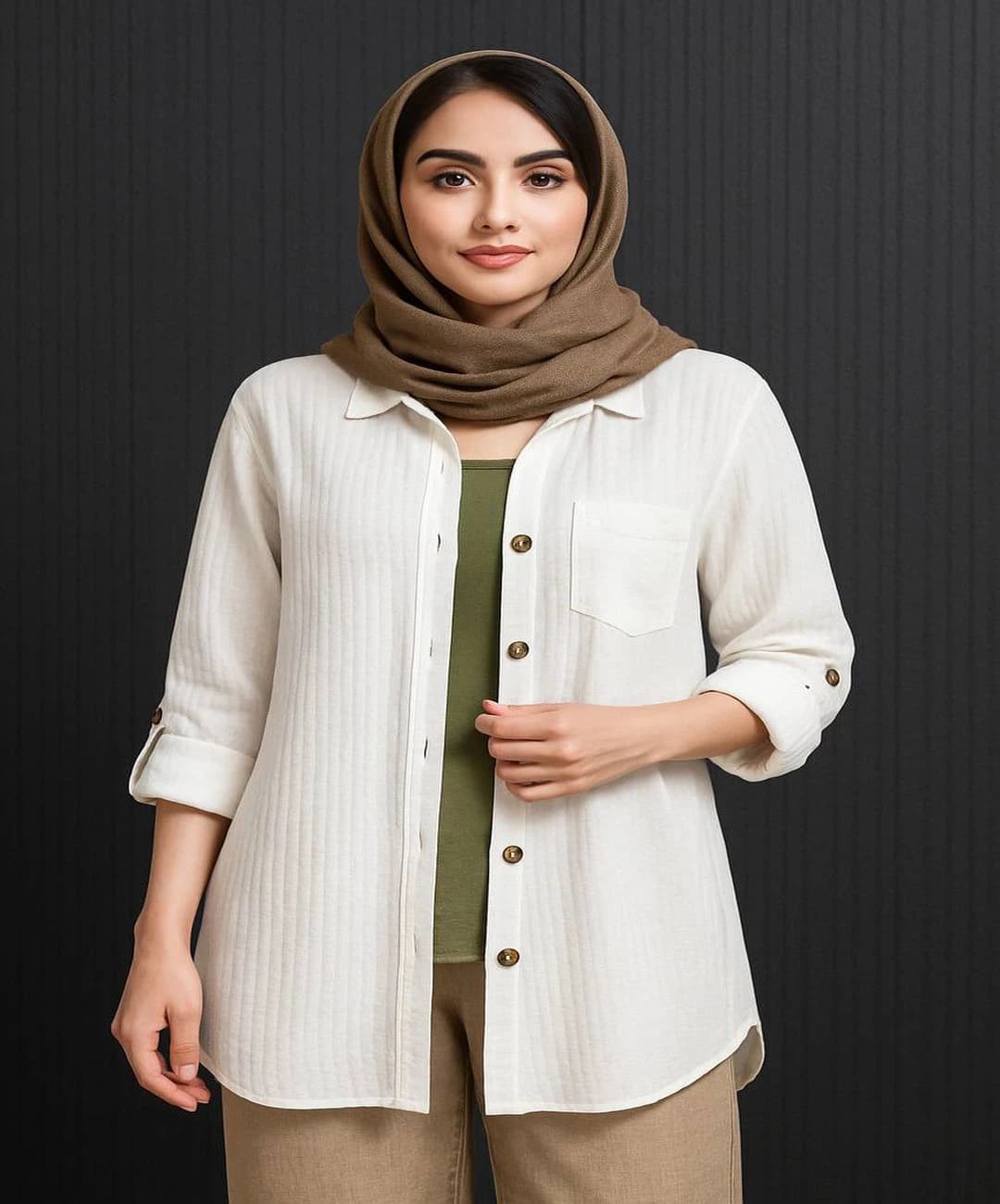 شومیز آیوا مدل آیناز — تصویر ۵