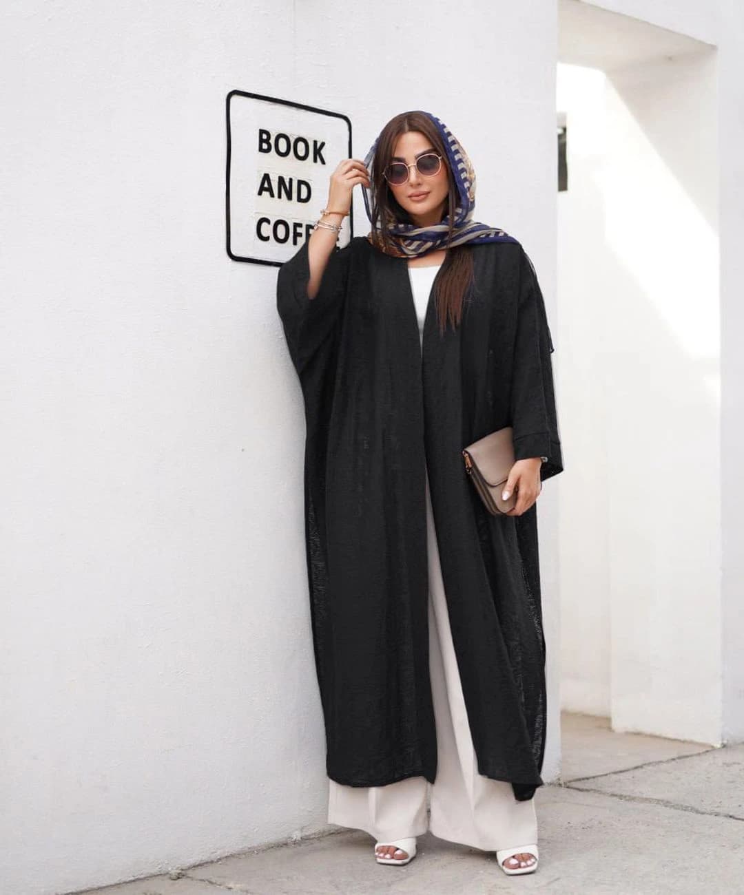 مانتو بلند مدل دلیار — تصویر ۳