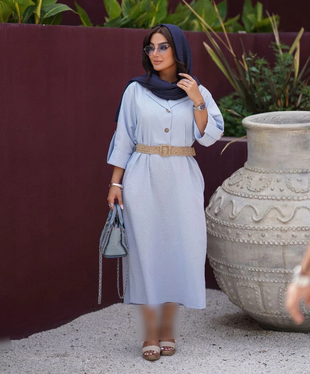 کفتان لینن مدل آیلا — تصویر ۲