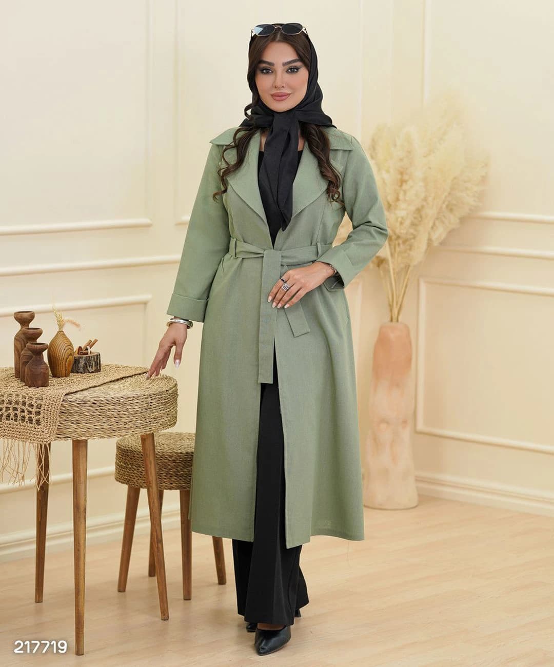 مانتو بلند مدل بهارناز