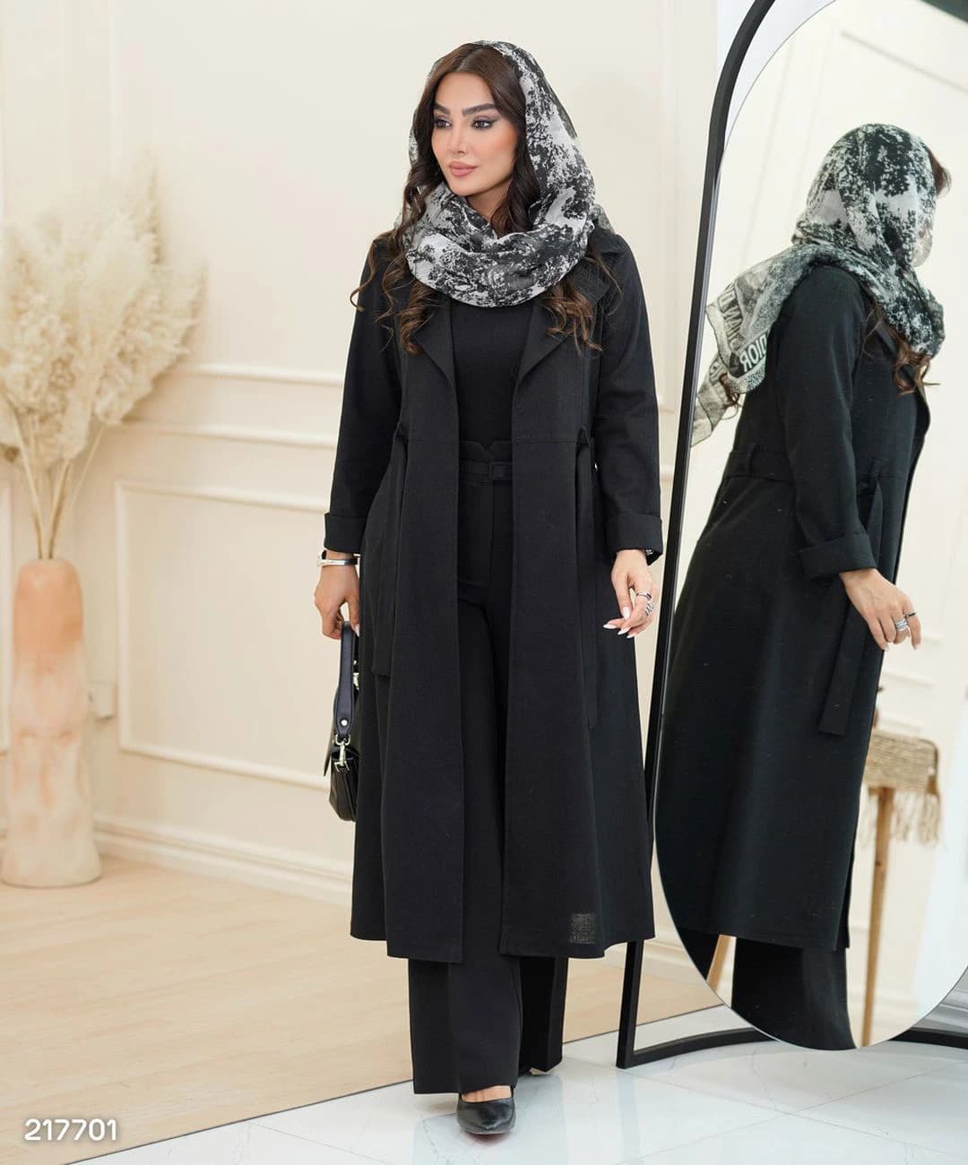 مانتو بلند مدل بهارناز — تصویر ۲