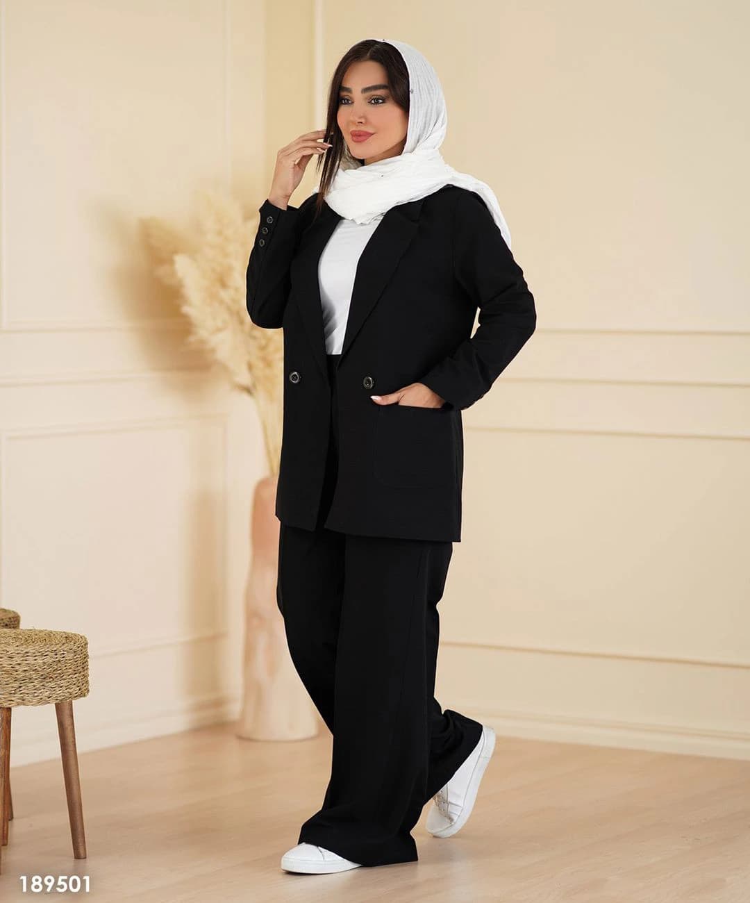 کت شلوار لنینت مدل بهشید — تصویر ۶