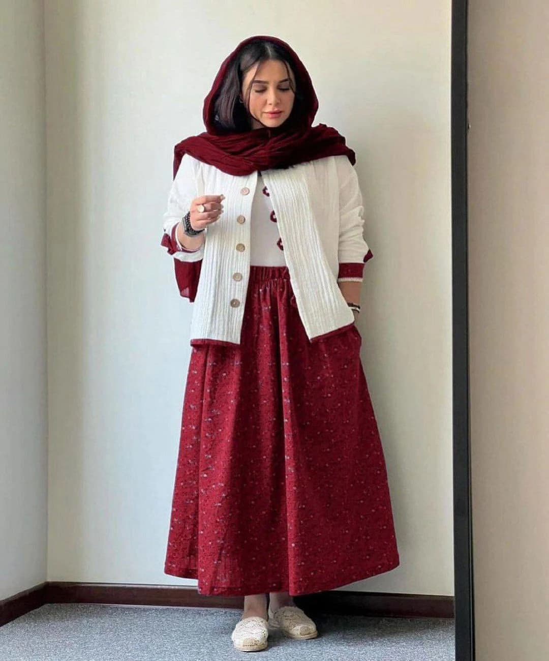 ست کت و دامن مدل آبان