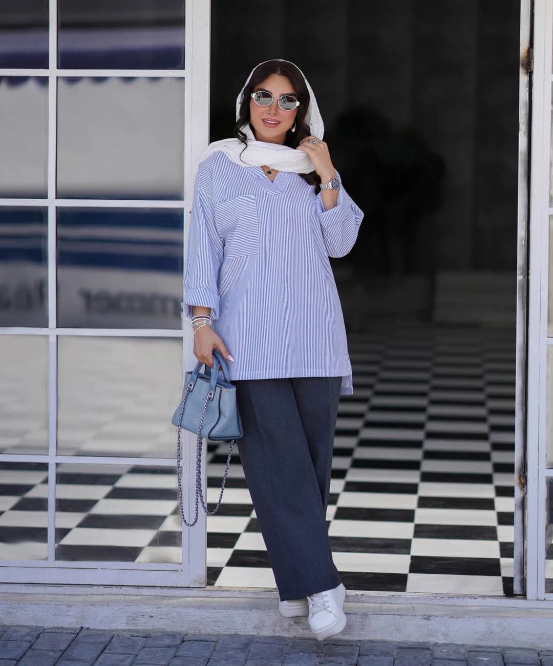 ست شومیز و شلوار مدل مریم — تصویر ۲