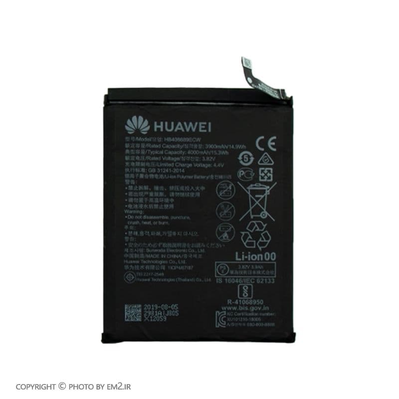 باتری گوشی هواوی Y7 Prime 2019 Hb406689Ecw
