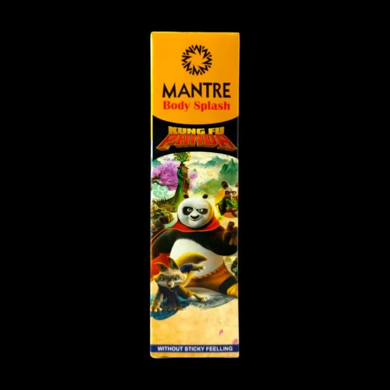 بادی اسپلش کودک مانتره مدل پاندای کونگ فو کار (Kung Fu Panda) حجم 80 میلی لیتر — تصویر ۲