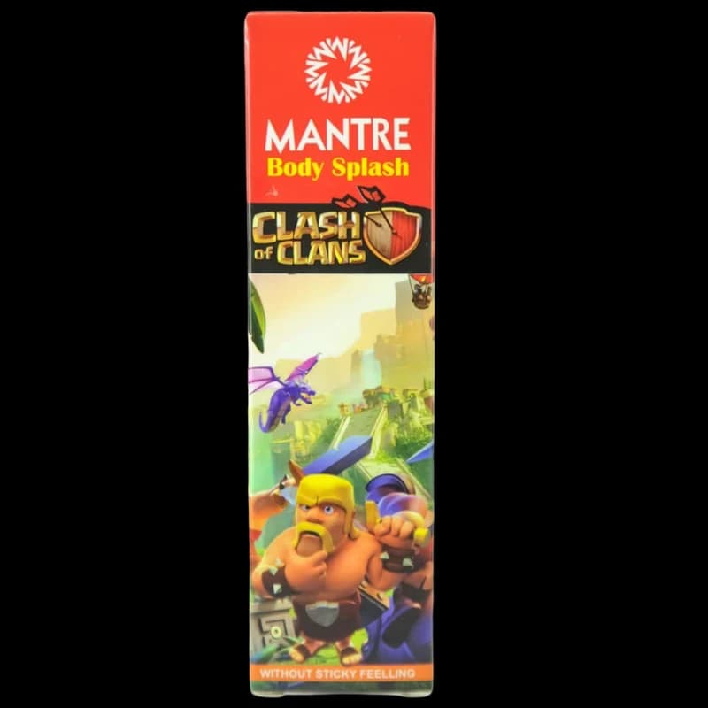 بادی اسپلش کودک مانتره مدل کلش آف کلنز (Clash of Clans) حجم 80 میلی لیتر — تصویر ۲