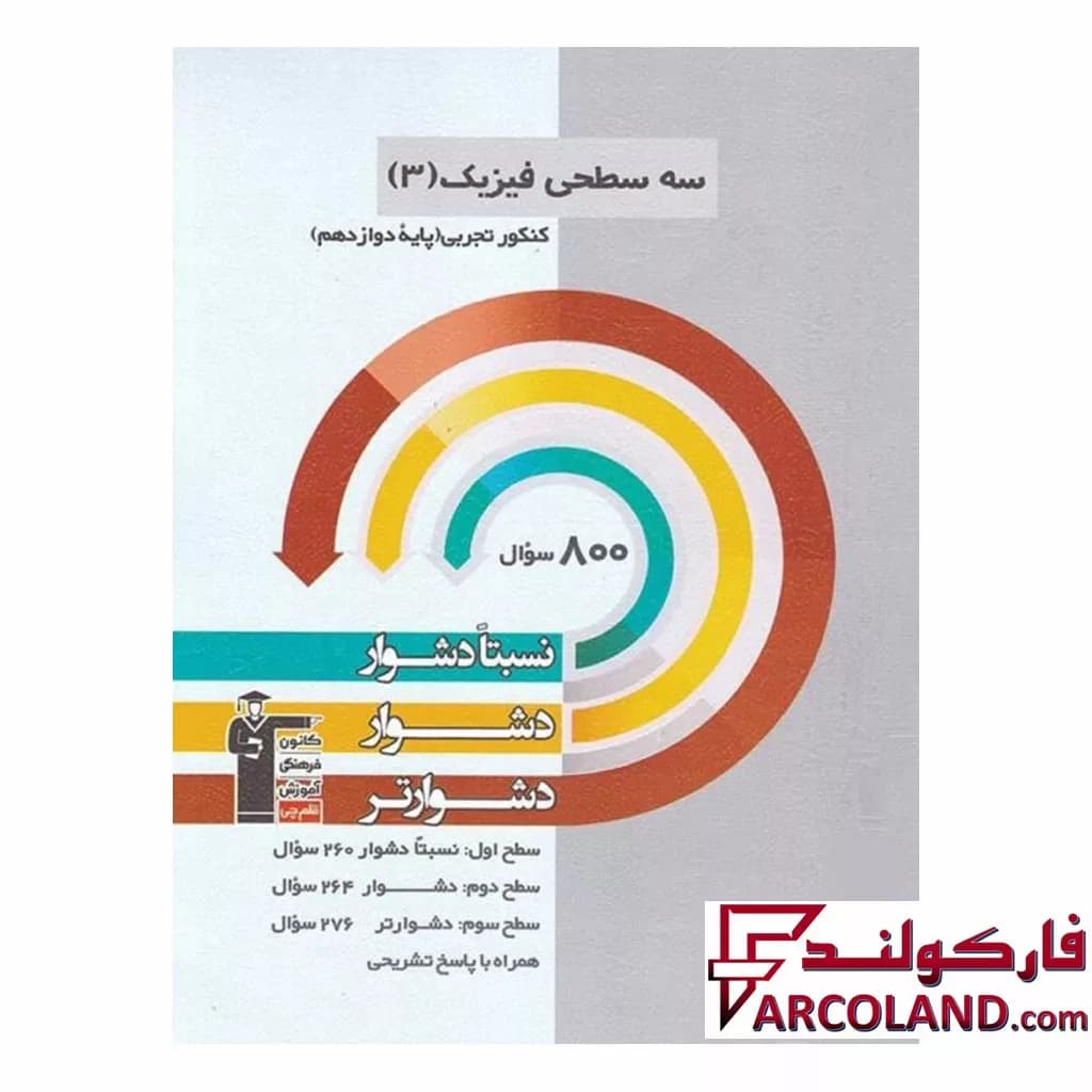 کتاب سه سطحی فیزیک دوازدهم رشته تجربی قلم چی — تصویر ۲