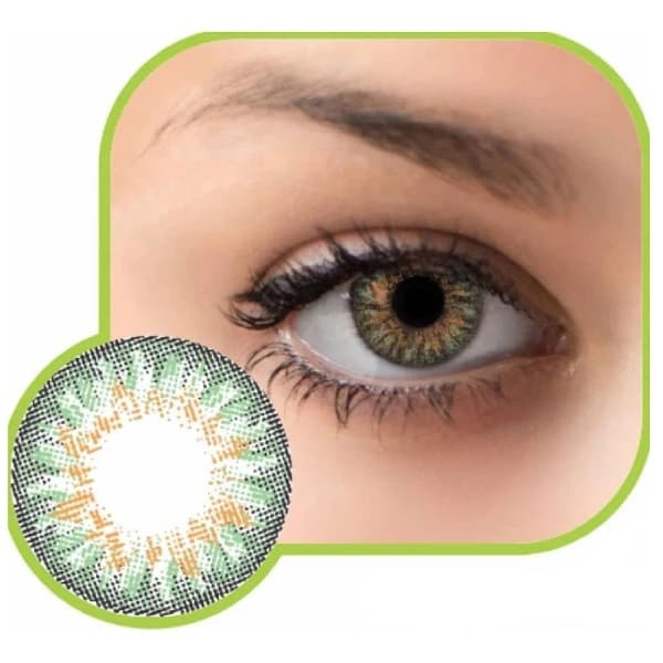 لنز چشم رنگی گلامور (GLAMOUR) مدل سبز کد 5 (Green5)
