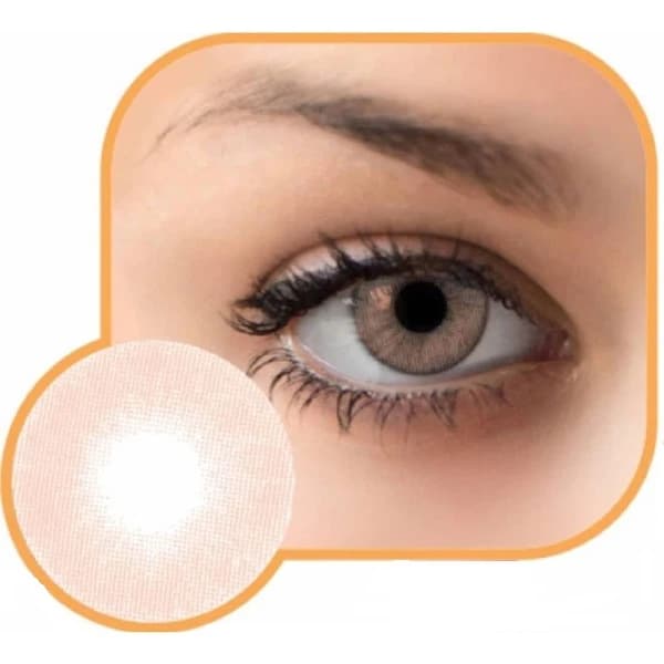 لنز چشم رنگی گلامور (GLAMOUR) مدل عسلی کد 1 (Hazel1)