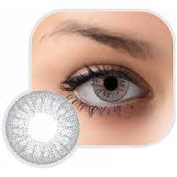 لنز چشم رنگی گلامور (GLAMOUR) مدل طوسی کد 3 (Gray3)