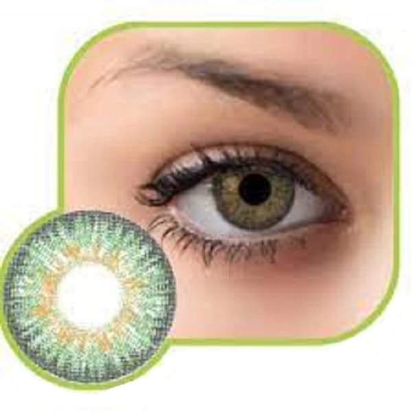 لنز چشم رنگی گلامور (GLAMOUR) مدل سبز کد 6 (Green6)