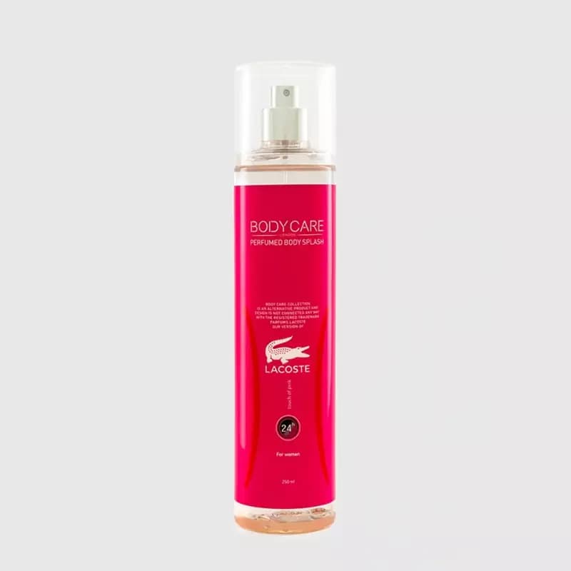 بادی اسپلش زنانه بادی کر مدل لاگوست (Lacoste) 24 ساعته حجم 250 میلی لیتر