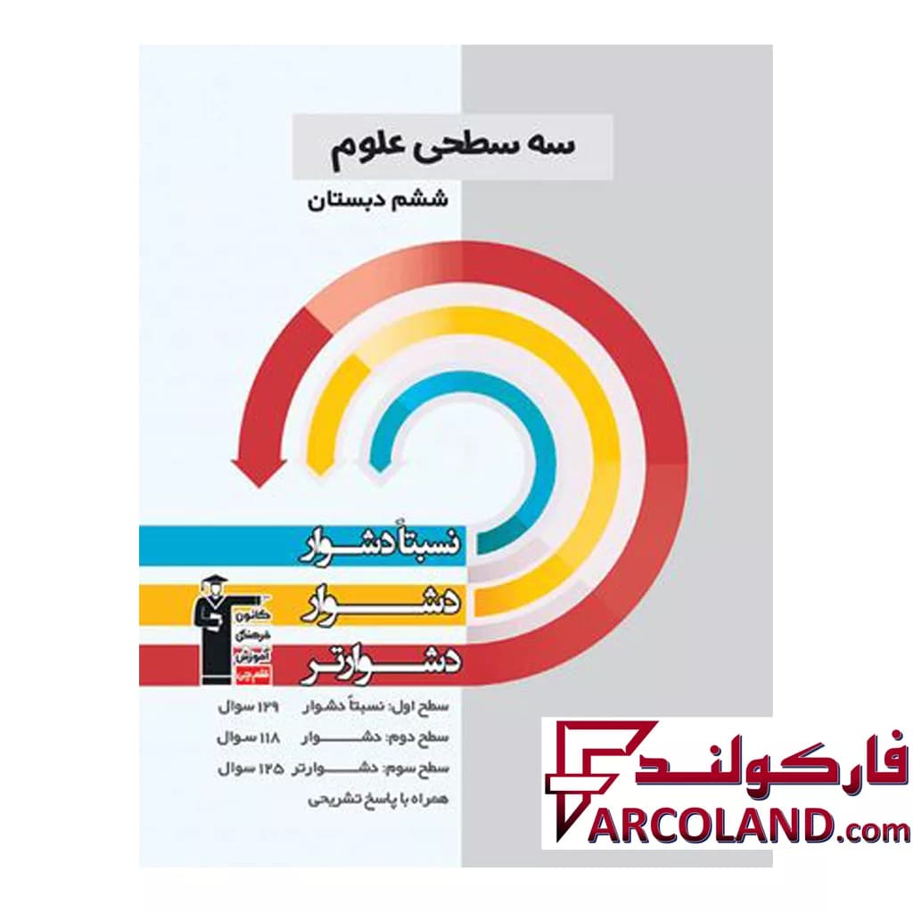 کتاب سه سطحی علوم ششم دبستان قلم چی — تصویر ۳