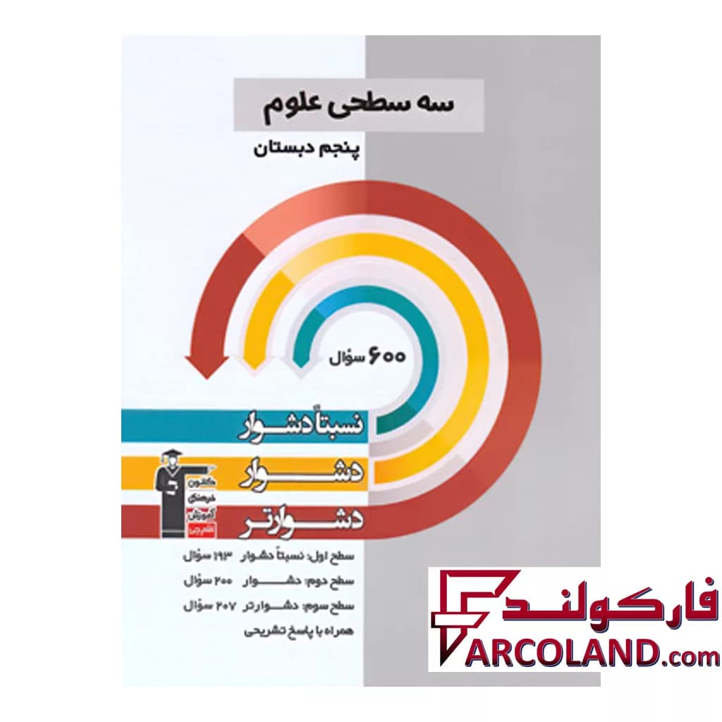 کتاب سه سطحی علوم پنجم دبستان قلم چی — تصویر ۳