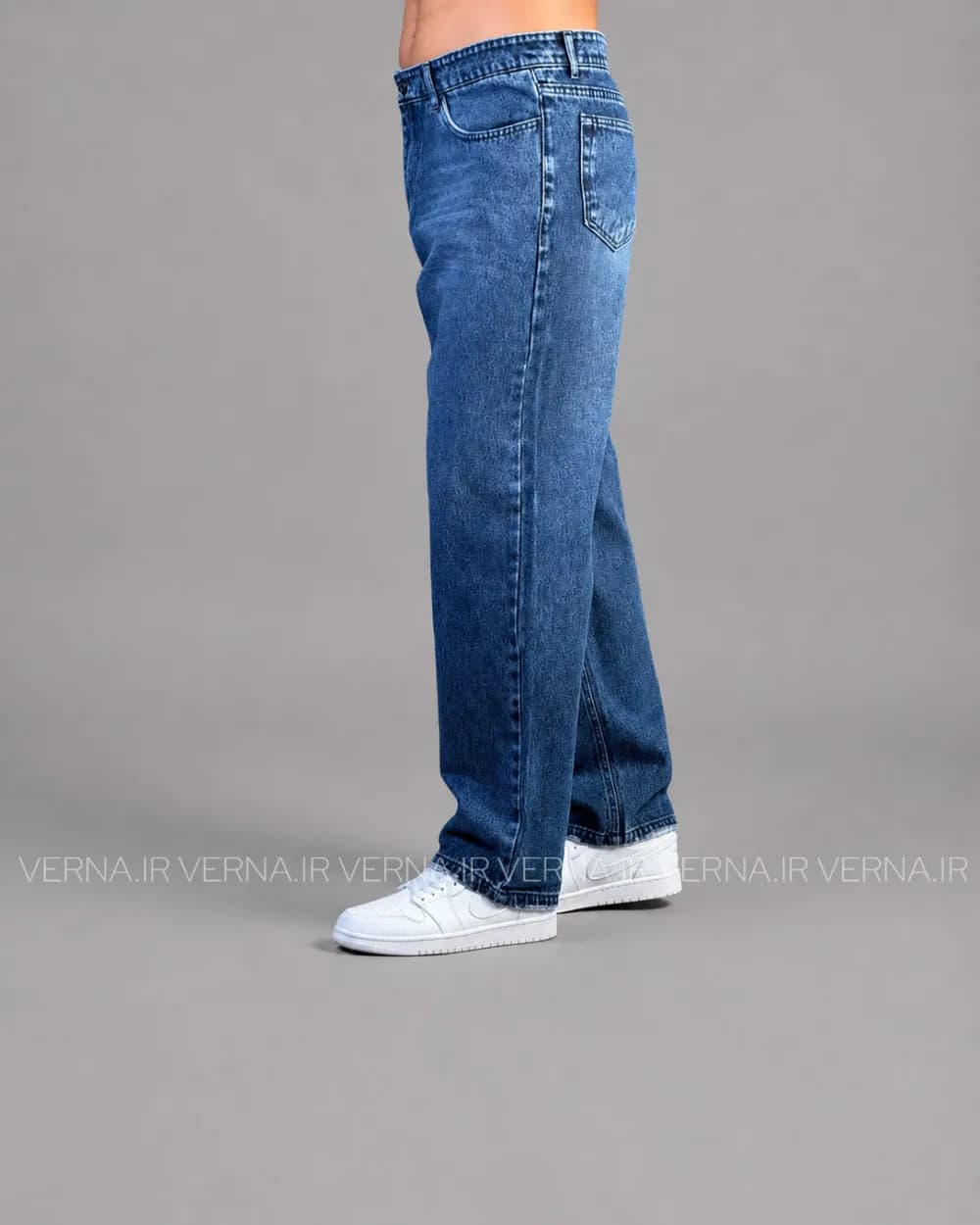 شلوار جين نيم بگ مردانه ZARA 26/1 — تصویر ۲