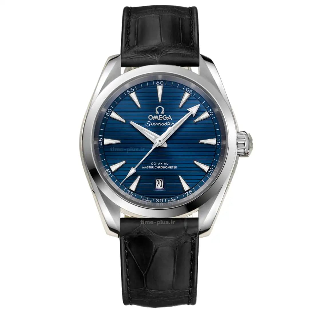 ساعت امگا مردانه Aqua Terra Leather Strap