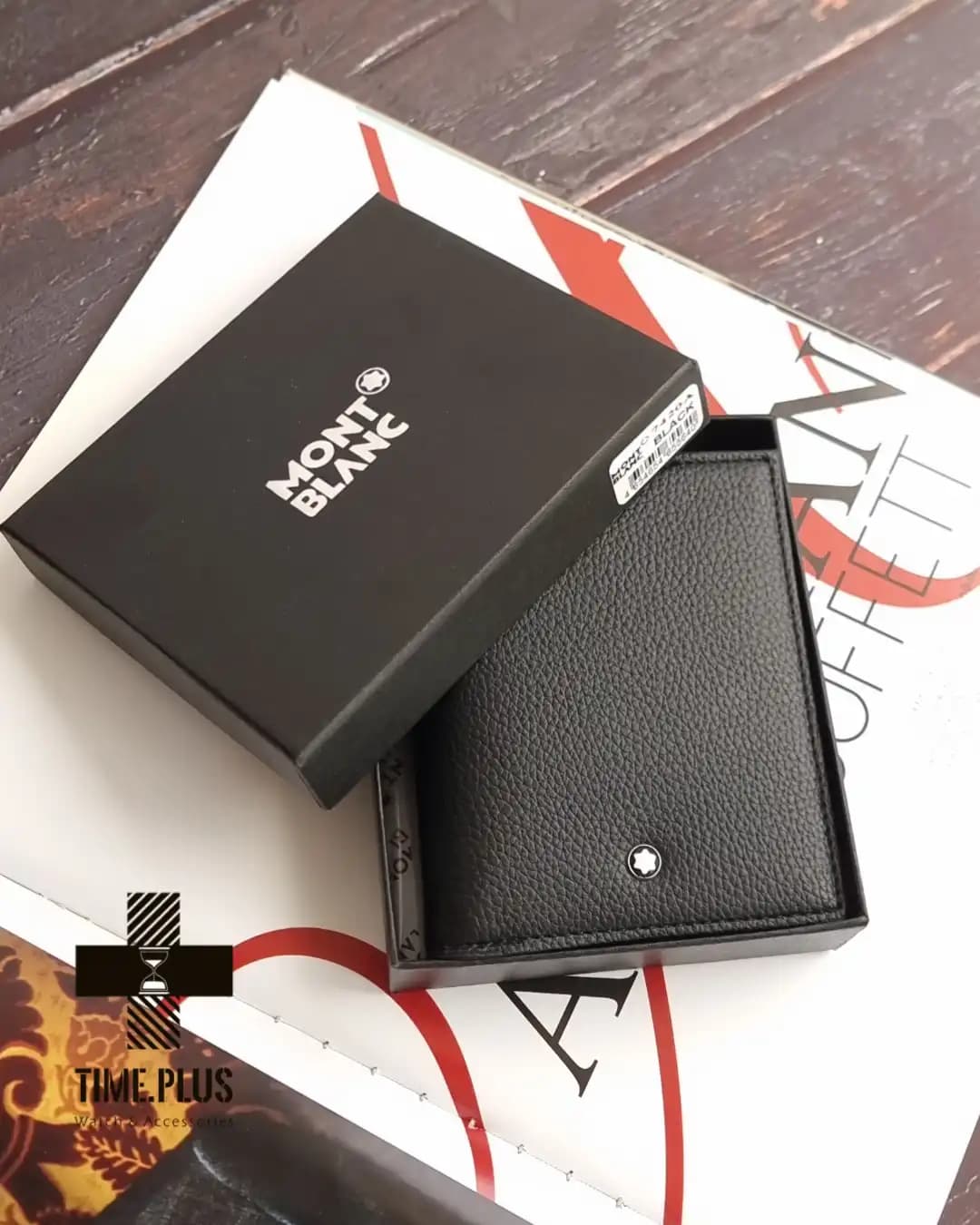 کیف پول چرم فلوتر مون بلان flutter leather — تصویر ۸