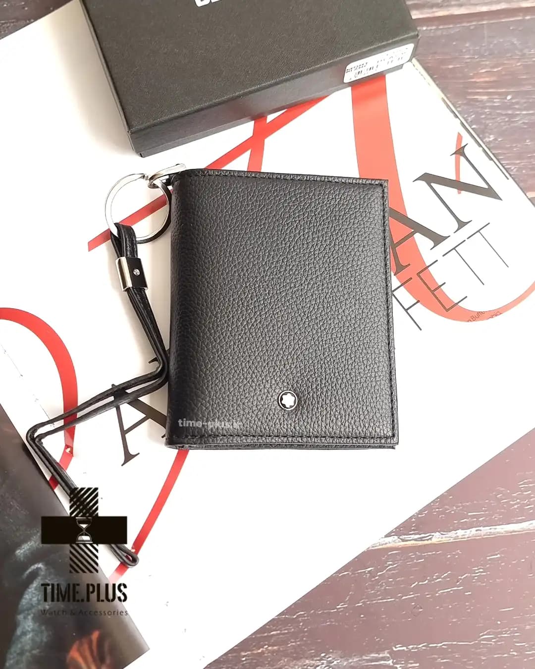 کیف پول چرم فلوتر مون بلان flutter leather — تصویر ۴