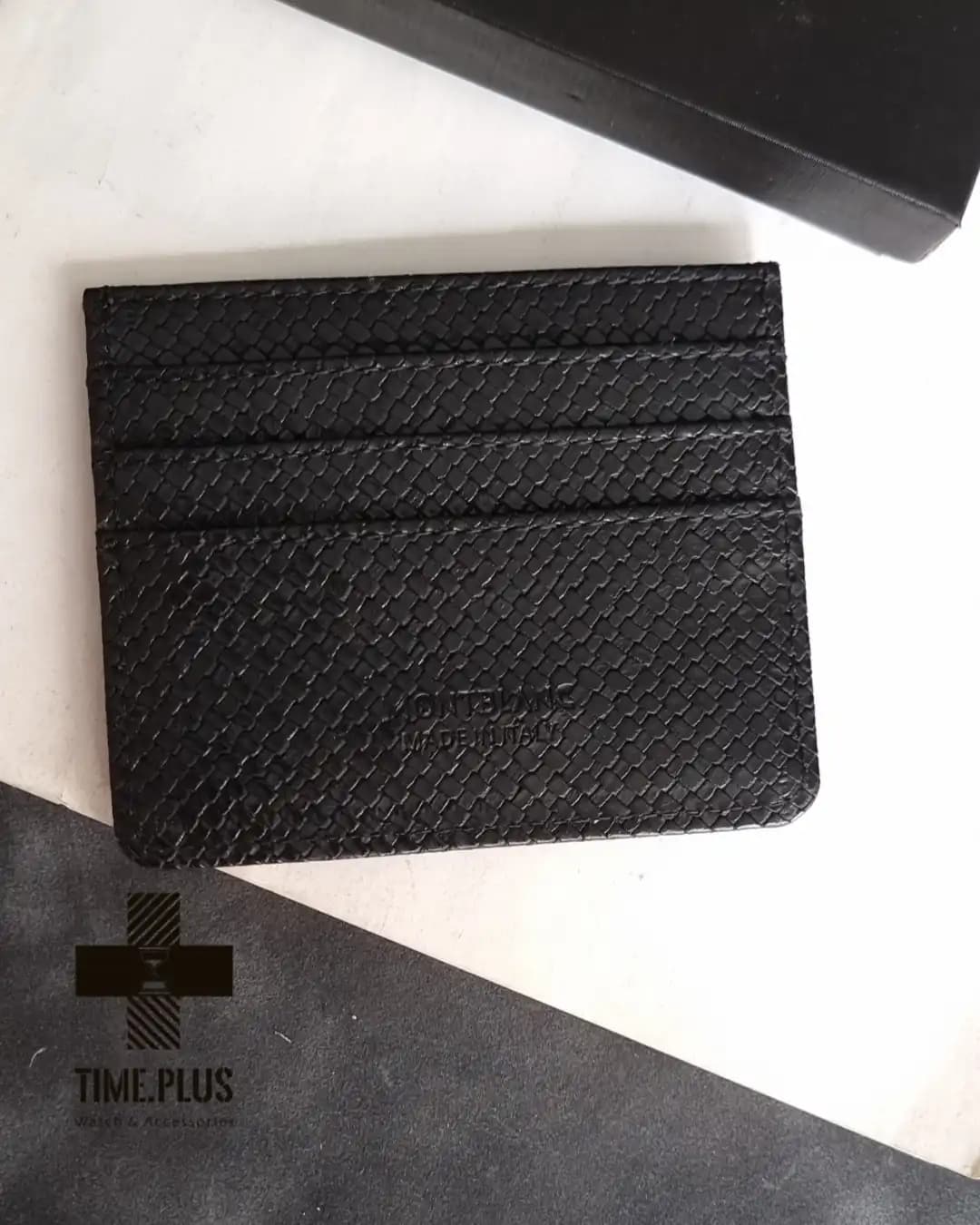 جاکارتی ورقه ای مشکی Mont Blanc Card Holder — تصویر ۳