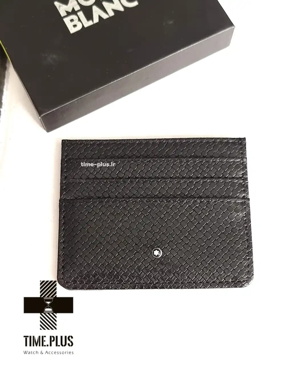جاکارتی ورقه ای مشکی Mont Blanc Card Holder — تصویر ۴